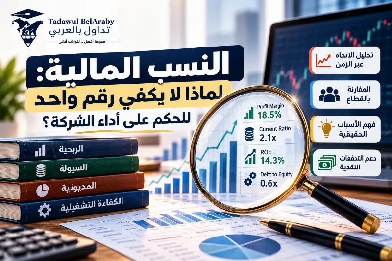 📊 النسب المالية: لماذا لا يكفي رقم واحد للحكم على أداء الشركة؟