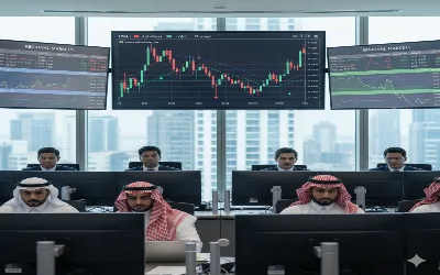 أسواق الخليج المتباينة وترقّب الأرباح يضغطان على تاسي في بداية الجلسة اليوم