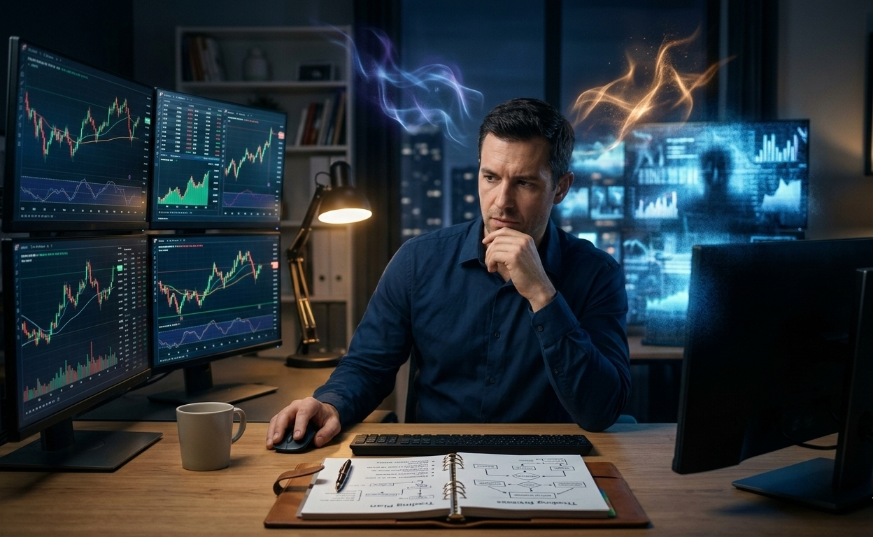 📌 نفسية المستثمر: لماذا نخالف خطتنا رغم وضوحها؟